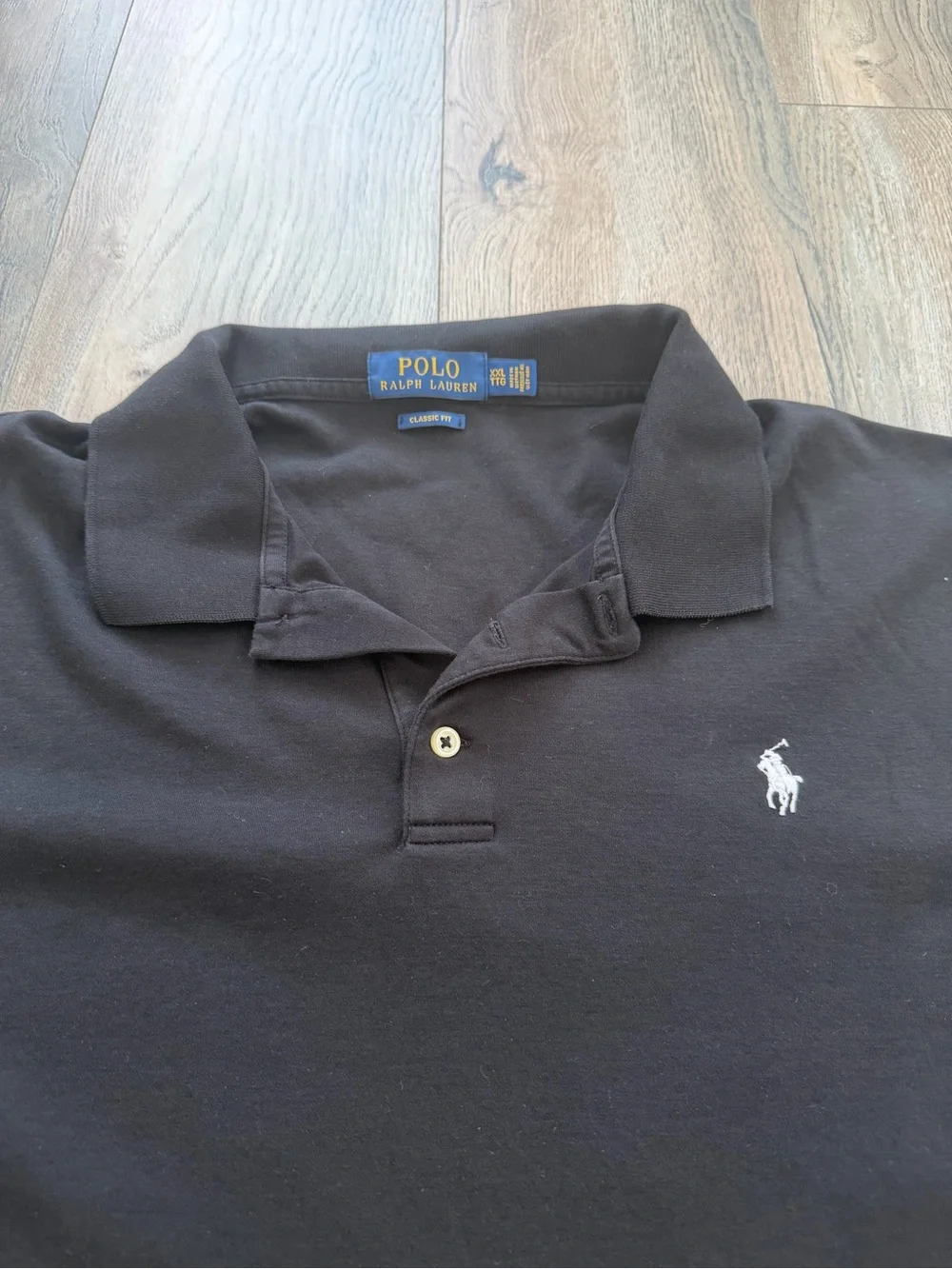 Polo by Ralph Lauren Classic Fit Black Polo Shirt XXL